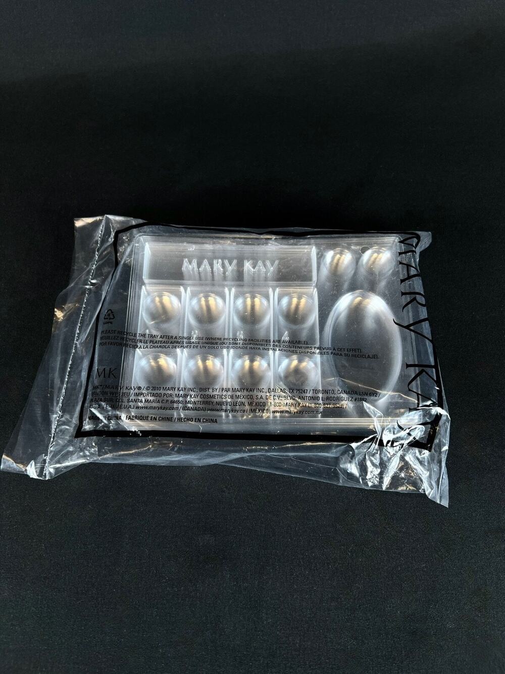 30X NEW Mary Kay Single Use Makeup Plastic Palette Tray cosmetic